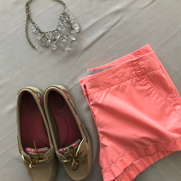 {J Crew} tangerine shorts, 10 - Picture 2 of 6